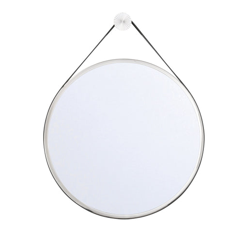 Libby Langdon Callahan 17.75'' Polished Nickel Mirror | CAL-M218-PN