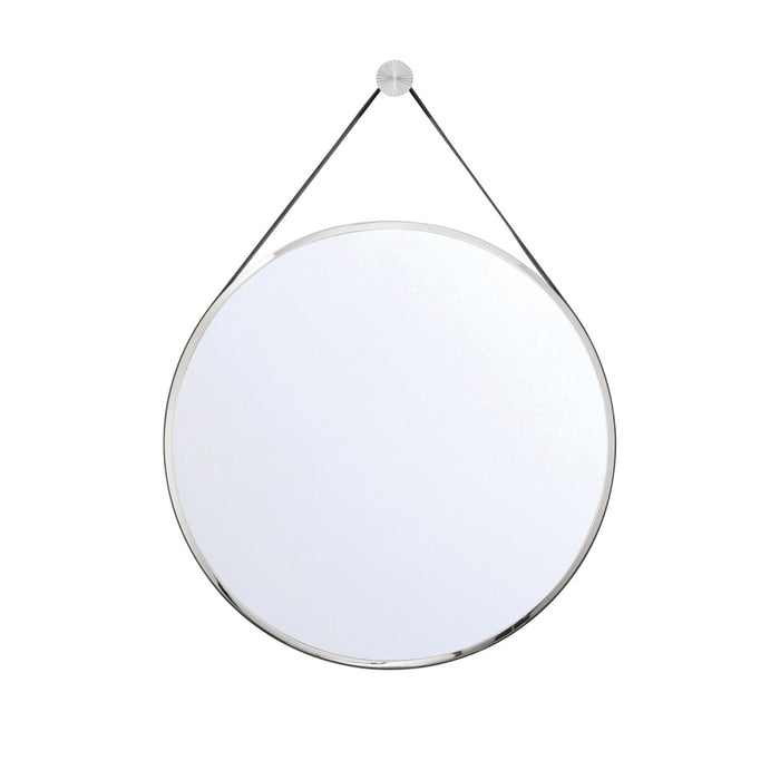 Libby Langdon Callahan 23.5'' Polished Nickel Mirror | CAL-M224-PN