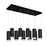 Cameo 27-in Black 10-light Multi Pendant | MP401431BK-10