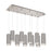 Cameo 27-in Brushed Nickel 10-light Multi Pendant | MP401431BN-10
