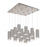 Cameo 19-in Brushed Nickel 16-light Multi Pendant | MP401431BN-16