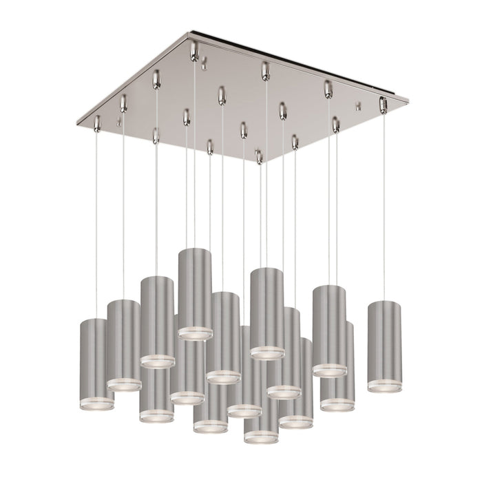 Cameo 19-in Brushed Nickel 16-light Multi Pendant | MP401431BN-16