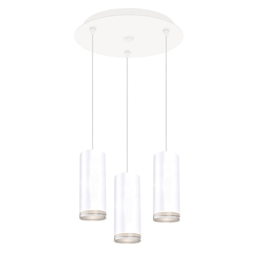 Cameo 11-in White 3-light Multi Pendant | MP401431WH-03