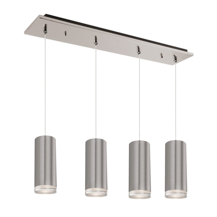 Cameo 25-in Brushed Nickel 4-light Multi Pendant | MP401432BN-04