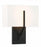 Crystorama Carlyn 2 Light Black Sconce