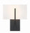 Crystorama Carlyn 2 Light Black Sconce