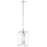 1lt Pendant, Rectangular Metal Frame W/frosted Gls | CBE-61P-PC