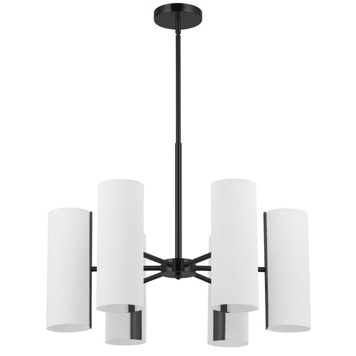  6 Light  Chandelier, Mb W/ Opal Glass | CEA-246C-MB