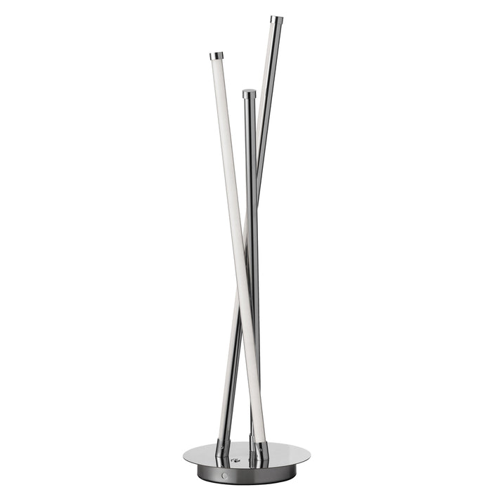 13w Table Lamp, Polished Chrome Finish | CER-3LEDT-PC