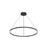 Kuzco Lighting Inc Cerchio 48-in Black LED Pendant
