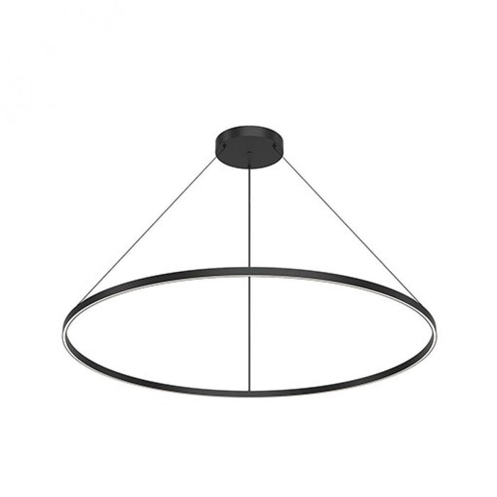 Kuzco Lighting Inc Cerchio 60-in Black LED Pendant