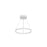 Cerchio 18-in White Led Pendant | PD87718-WH-UNV-010