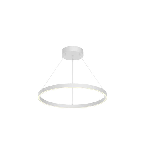 Kuzco Lighting Inc Cerchio 24-in White LED Pendant