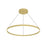 Cerchio 36-in Brushed Gold Led Pendant | PD87736-BG