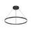 Cerchio 36-in Black Led Pendant | PD87736-BK-UNV-010