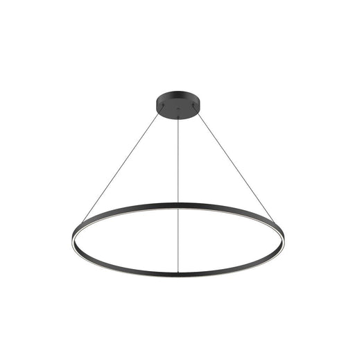 Kuzco Lighting Inc Cerchio 48-in Black LED Pendant