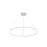 Cerchio 48-in White Led Pendant | PD87748-WH-UNV-010