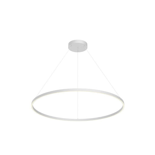Kuzco Lighting Inc Cerchio 48-in White LED Pendant