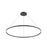 Cerchio 60-in Black Led Pendant | PD87760-BK