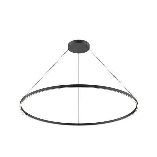 Cerchio 60-in Black Led Pendant | PD87760-BK