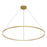 Cerchio 72-in Brushed Gold Led Pendant | PD87772-BG-UNV-010