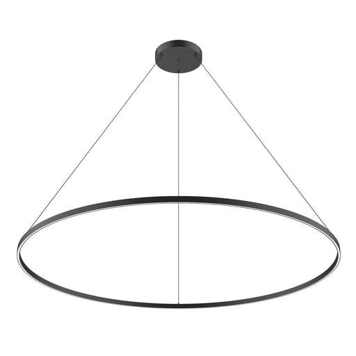 Kuzco Lighting Inc Cerchio 72-in Black LED Pendant