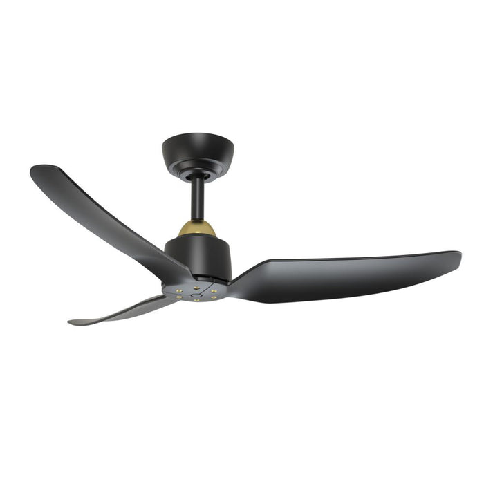 Hugo 42-in Brushed Gold/matte Black Fan Ceiling Fan | CF92942-BG/MB