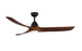 Baylor 60-in Matte Black/dark Walnut Led Ceiling Fan | CF97860-MB/DW-5CCT
