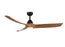 Baylor 60-in Matte Black/natural Wood Led Ceiling Fan | CF97860-MB/NW-5CCT