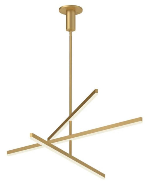 Vega 56-in Brushed Gold Led Chandeliers | CH10356-BG-UNV
