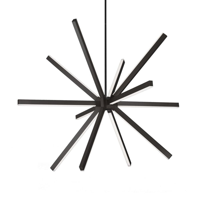 Sirius 48-in Black Led Chandeliers | CH14348-BK-UNV-010