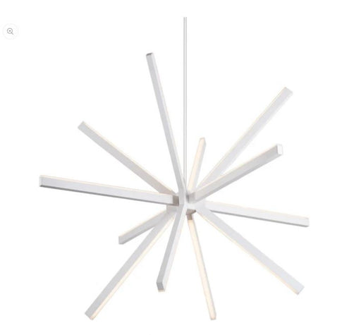 Sirius 48-in White Led Chandeliers | CH14348-WH-UNV-010