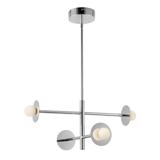 Elixir 22-in Chrome Led Chandelier | CH15504-CH-UNV