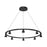 Dune 33-in Black Led Chandeliers | CH19933-BK-UNV