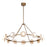 Dahlia 46-in Vintage Brass/alabaster Led Chandeliers | CH346046VBAR-UNV