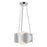 Ciel 10-in Chrome/opal Glass Socket Chandelier | CH59810-CH/OP