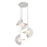 Scorpio 27-in Polished Nickel/opal Glass Led Chandelier | CH65127-PN/OP-UNV