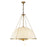 Crosby 33-in Brushed Gold Socket Chandelier | CH661433BG