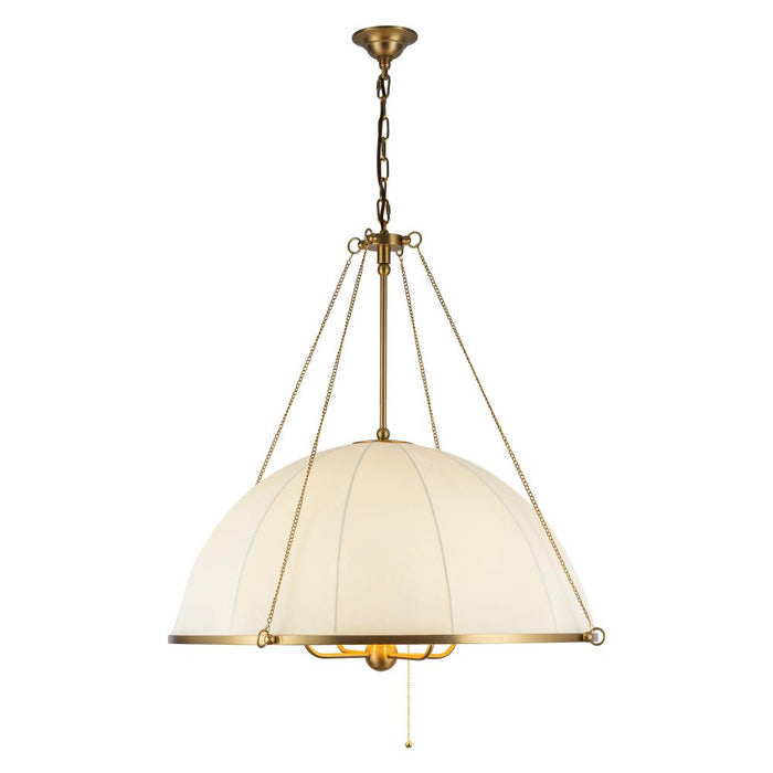 Crosby 33-in Brushed Gold Socket Chandelier | CH661433BG