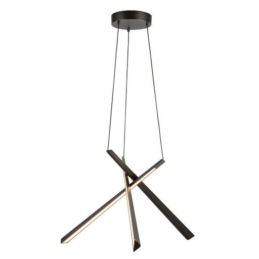 Lex 27-in Urban Bronze Led Chandelier | CH68127-UB-UNV
