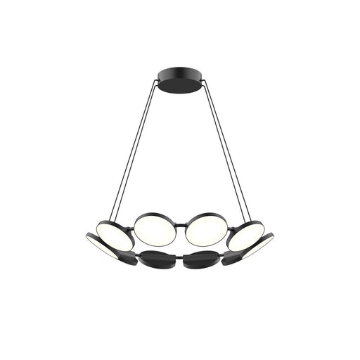 Novel 25-in Black Led Chandeliers | CH72225-BK-UNV-010