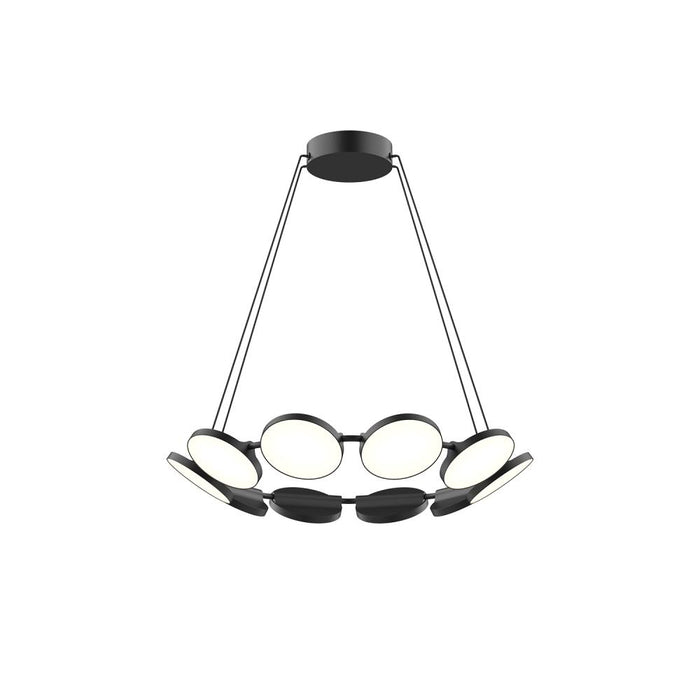Novel 25-in Black Led Chandeliers | CH72225-BK-UNV-010