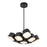Arena 18-in Black Led Chandelier | CH73418-BK-UNV