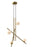 Amara 32-in Brushed Gold/glossy Opal Glass Led Chandeliers | CH89832-BG/GO-UNV