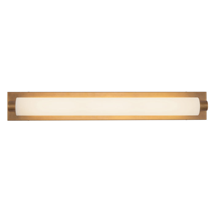 Charleston 31-in Brass Dimmable Led Bathroom Vanity Light | VL7530-VB