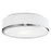 Kuzco Lighting Inc Charlie 12-in Brushed Nickel LED Flush Mount