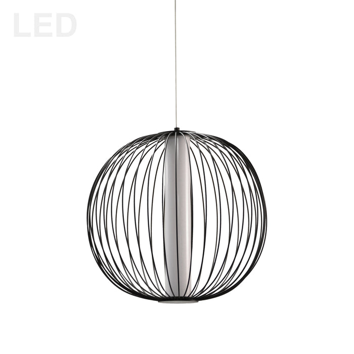 20w Pendant, Mb Finish W/ White Acrylic | CHR-161LEDP-MB