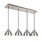 Chroma 28-in Brushed Nickel 4-light Multi Pendant | MP1706BN-04