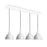 Chroma 28-in Glossy White 4-light Multi Pendant | MP1706WG-04