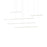 Kuzco Lighting Inc Chute Motion 60-in White LED Multi Pendant